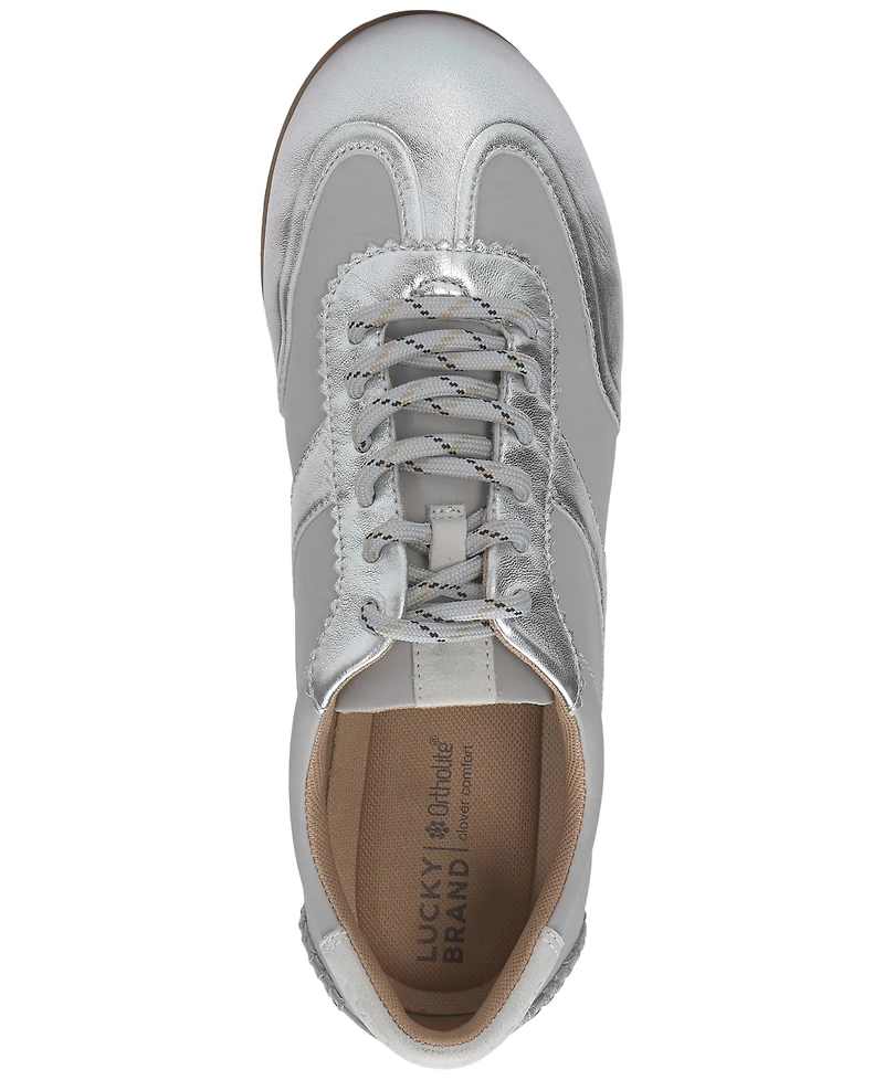 Lucky Brand Women's Kofila Lace-Up Low Top Sneakers