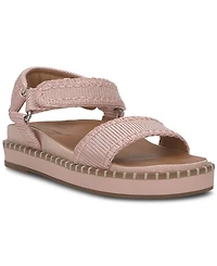 Lucky Brand Women's Ullaniah Whipstitch Footbed Flat Sandals