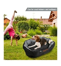 Bingopaw Scratch Prevention Dog Bed Waterproof Sofa Dog Bedding for Large Dogs