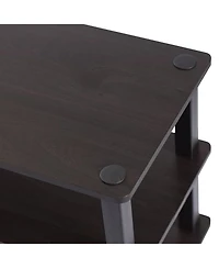 Modern 3-Shelf Shoe Rack - Sleek Storage Organizer For Entryway