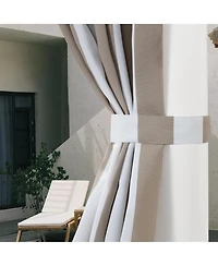 Awesome Home Outdoor Cabana Stripe Uv Protected Privacy Tab Top Curtain Panel, 52"x84"
