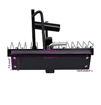 vidaXL Scarifier for Ride-on Mower 42.9"