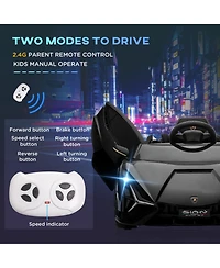 Aosom 12V Lamborghini Sian Licensed Electric Car for Kids