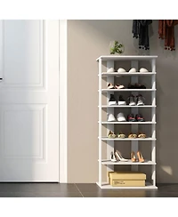 Gouun 7 Tiers Vertical Shoe Rack for Front Door
