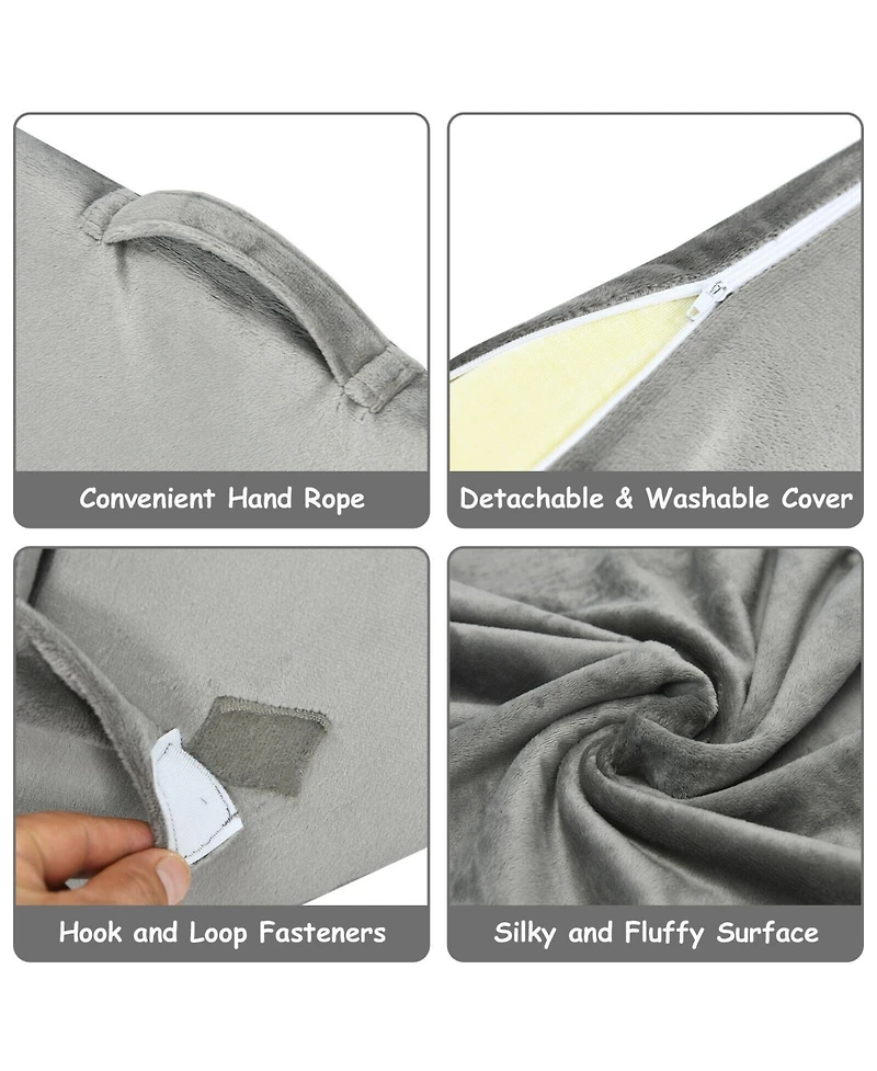 Gouun Adjustable Neck Back Support Memory Foam Headrest