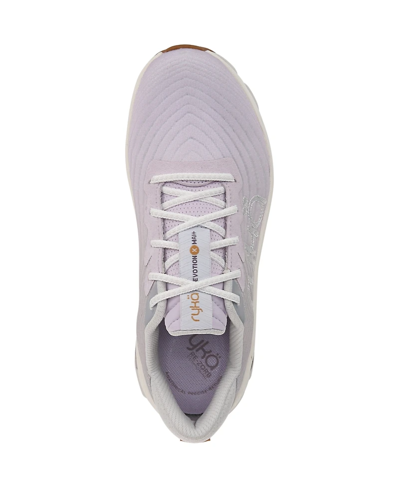 Ryka Premium Women's Devotion X Max Plus Lace Up Walking Sneakers