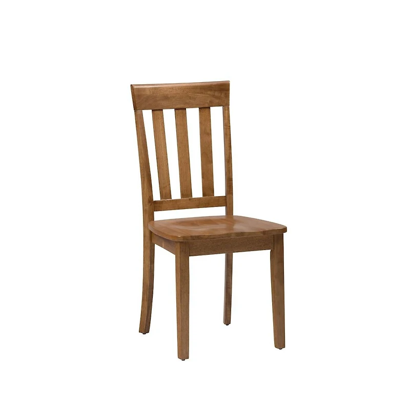 Jofran Simplicity Solid Wood Classic Slat Back Dining Chair (Set of 2)