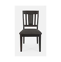 Jofran American Rustics Upholstered Slatback Chair (Set of 2)