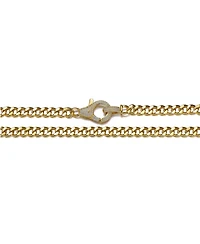 Stylish polished Curb Link Chain Necklace