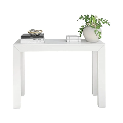 Solid Wooden Modern Accent Console Table / Sofa Table in Wood Finish