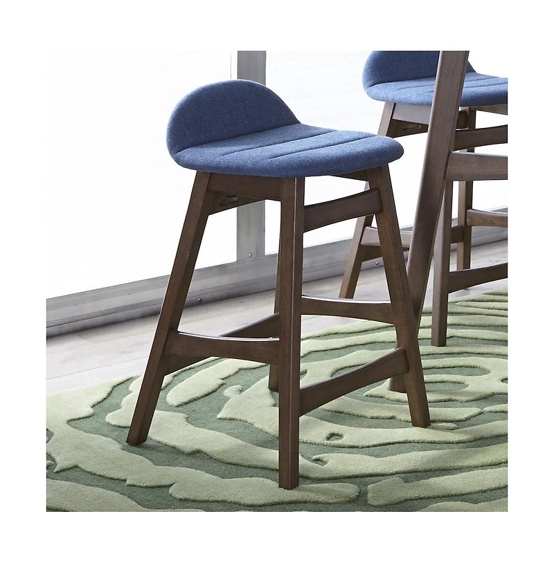 Liberty Furniture 24 Inch Counter Chair - Blue (Rta)-Set of 2