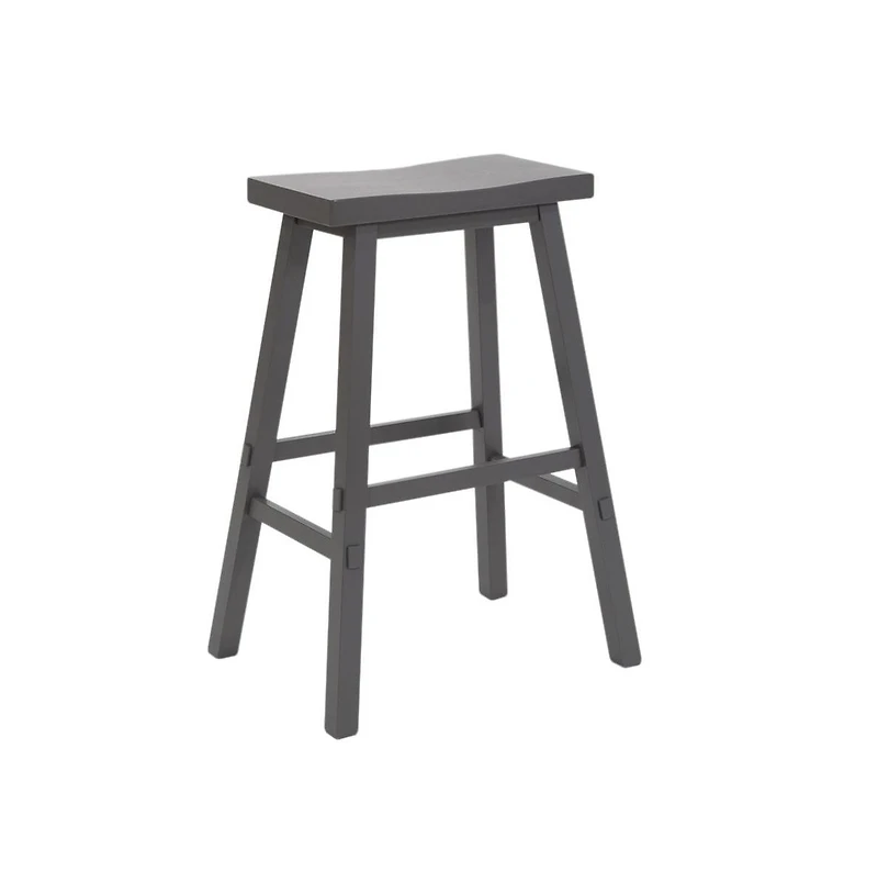 Liberty Furniture 24 Inch Sawhorse Counter Stool- Gray