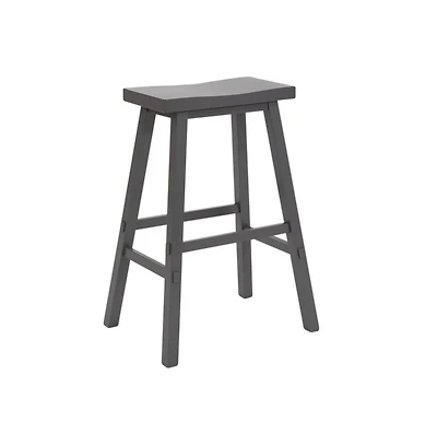 Liberty Furniture 24 Inch Sawhorse Counter Stool- Gray