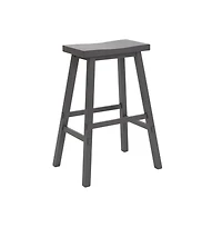 Liberty Furniture 24 Inch Sawhorse Counter Stool- Gray
