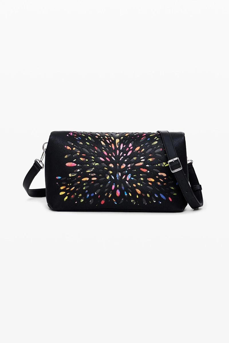 Desigual Women's Medium crossbody perforated bag
