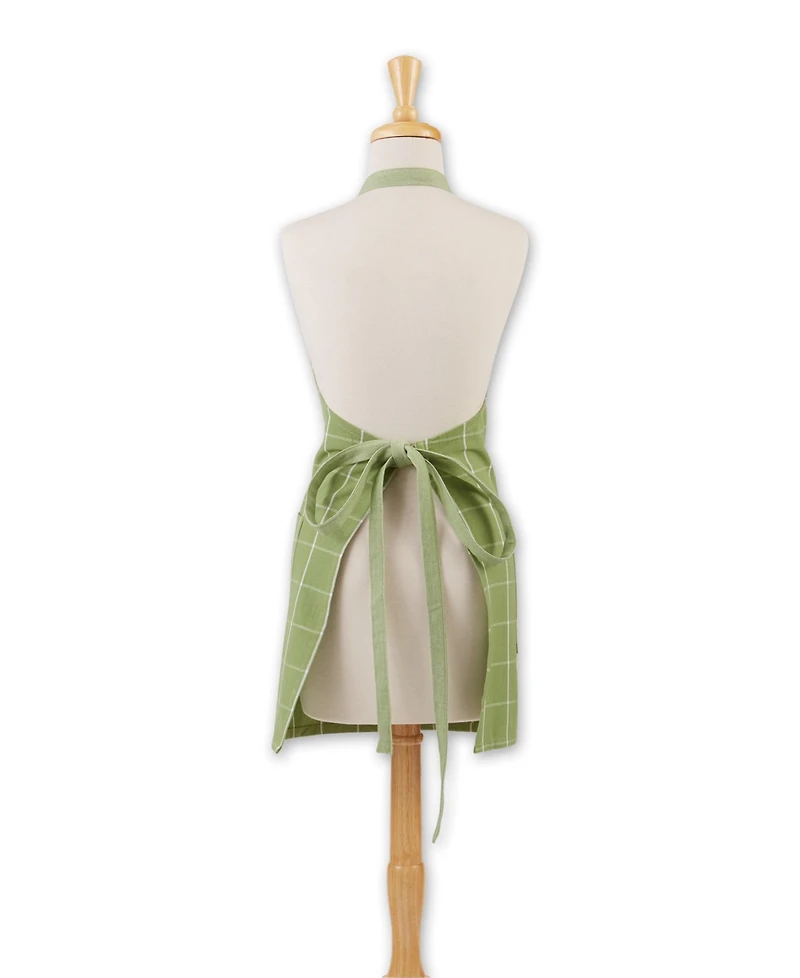 Design Imports Windowpane Apron