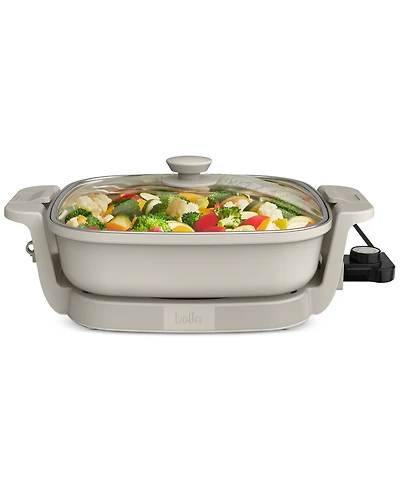 Bella 12" x 12" Make and Take Electric Skillet