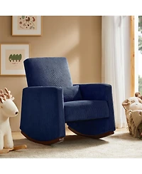 Hulala Home Tom Modern Rocking Chair with Solid Wood