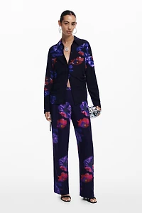 Desigual Women's Fluid floral pants