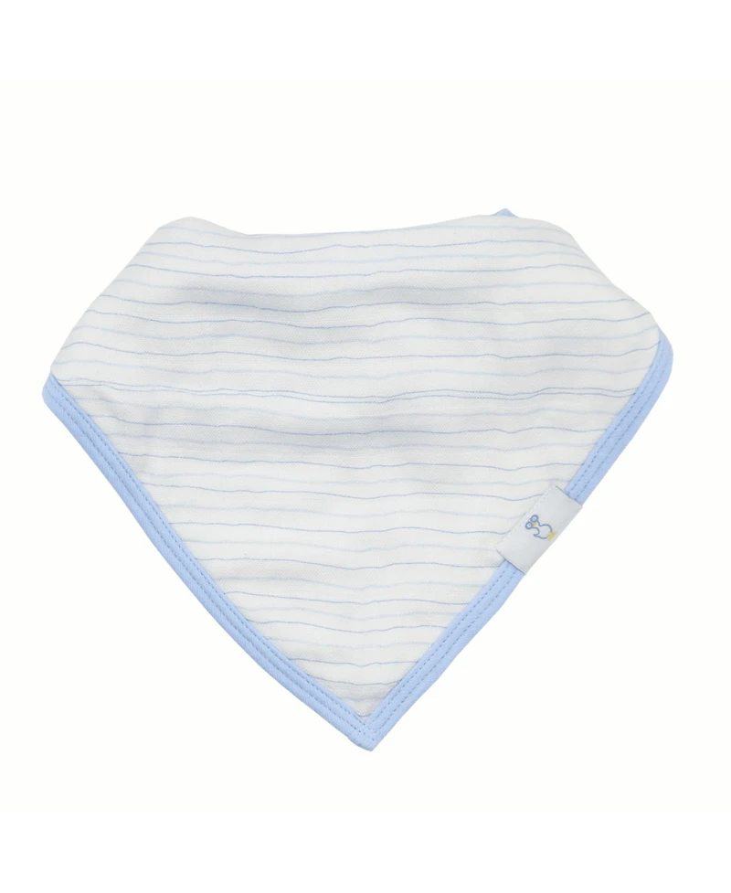 GooseWaddle Slice Slice Baby And Pizza 2 Pack Muslin & Terry Cloth Bib Set