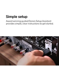 Denon Dra-900H 2.1 Channel 8K Stereo Av Receiver with Heos Built-In