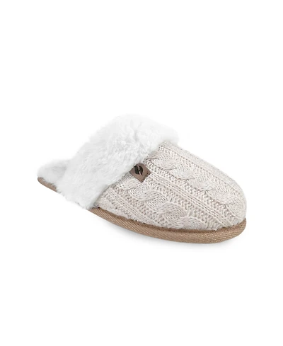 Heat Holders Women's Aria Faux Fur Scuff Slippers