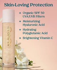 Kopari Beauty Sunglaze Sheer Setting Mist Sunscreen Spf 50
