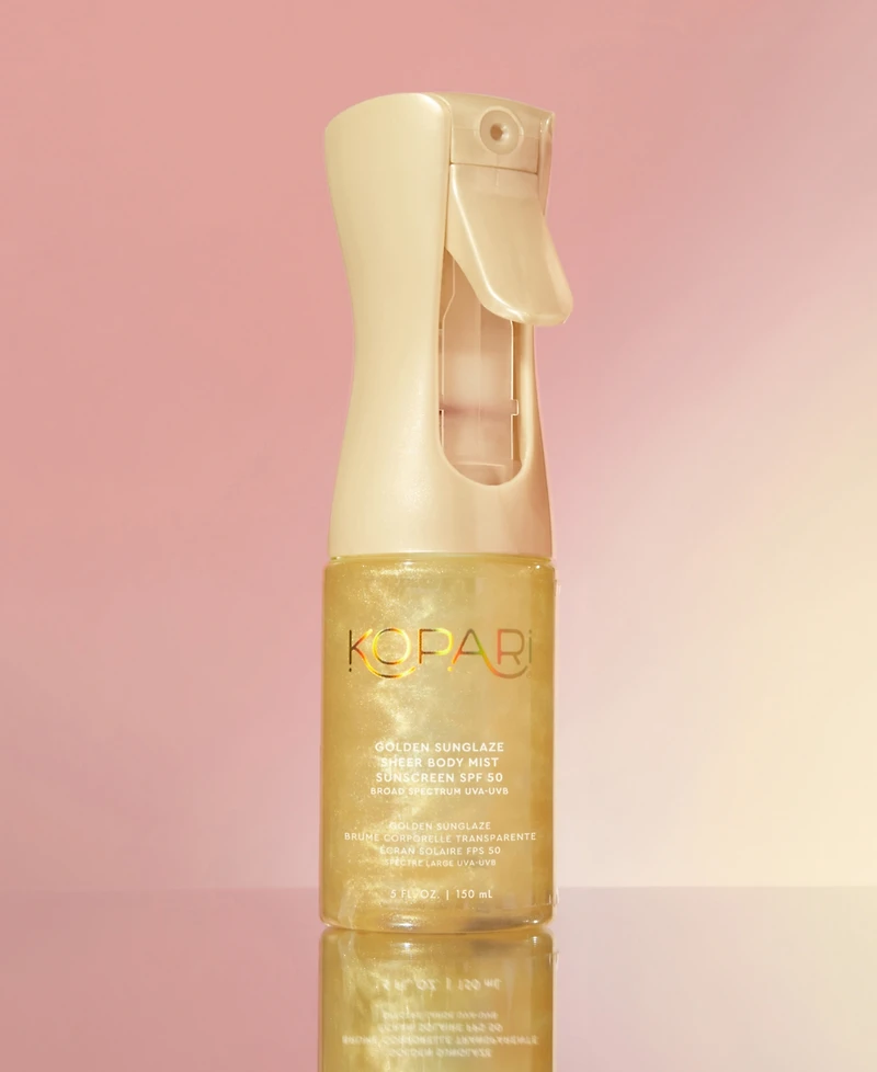 Kopari Beauty Golden Sunglaze Sheer Body Mist Sunscreen Spf 50