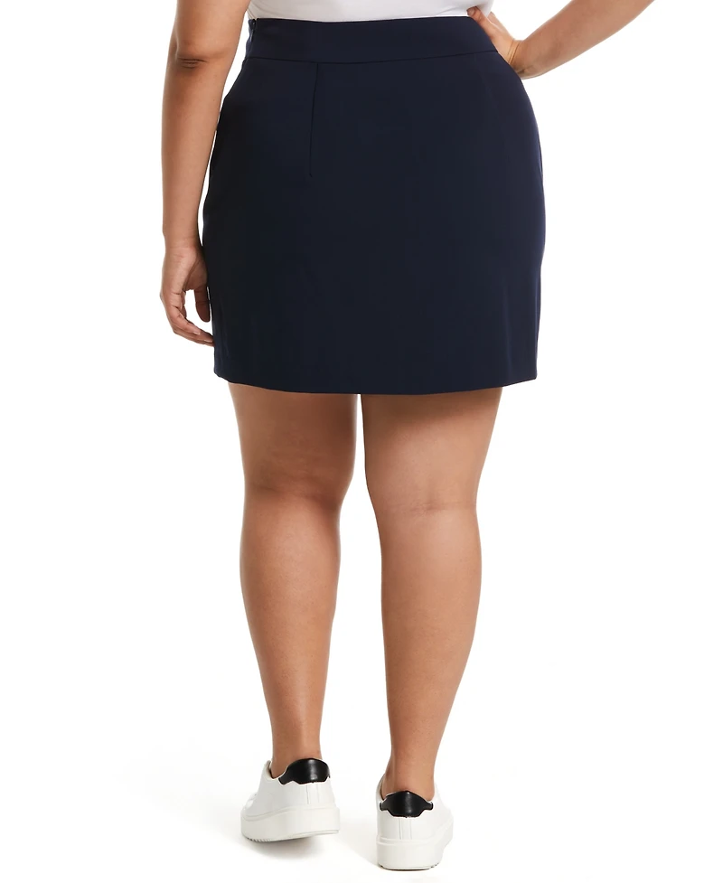 Rafaella Plus Modern Fit Wrap Skirt