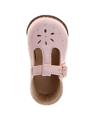 Josmo Infant Slip-Resistant Flat T-Strap Shoes