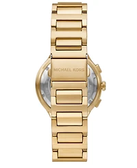 Michael Kors Women's Gramercy Chronograph Gold-Tone Stainless Steel Watch