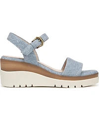 Soul Naturalizer Women's Graciela Round Open Toe Wedge Sandals