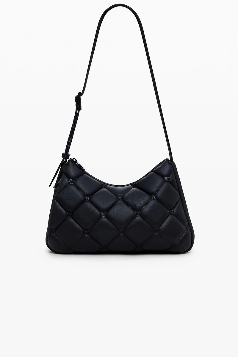 Desigual Women's Medium quilted effect bag