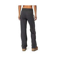 Edikted Womens Chandler Waffle Sweatpants