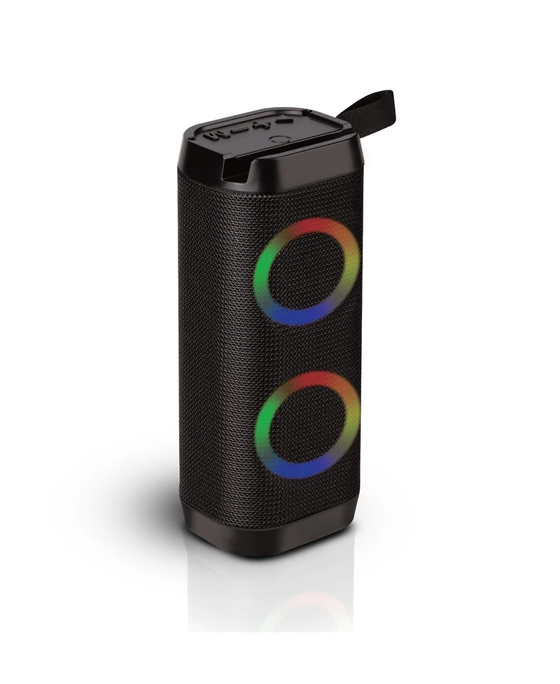 Toptech Kl-5 Bluetooth Party Speaker, Dual 3" Woofers, Disco Light