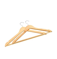 vidaXL 20 pcs Clothes Hanger Set Non-slip Hardwood