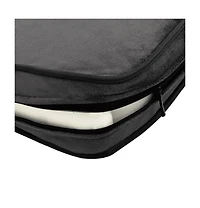 Dog Sofa 31.9"x16.9"x12.2" Faux leather (100% polyurethane) and plush (80% polyester, 20% cotton)