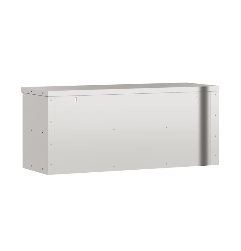 vidaXL Kitchen Wall Cabinet with Shelf Stainless Steel