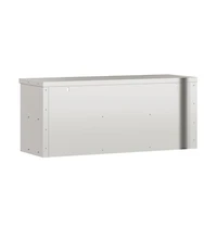 vidaXL Kitchen Wall Cabinet with Shelf Stainless Steel