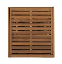 vidaXL Folding Sun Lounger Solid Acacia Wood