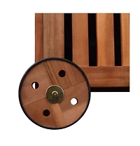 vidaXL Patio Storage Box 46"x20"x23" Wood