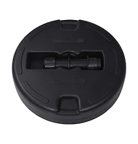 vidaXL Umbrella Base Sand/Water Filled 6.3 gal Black
