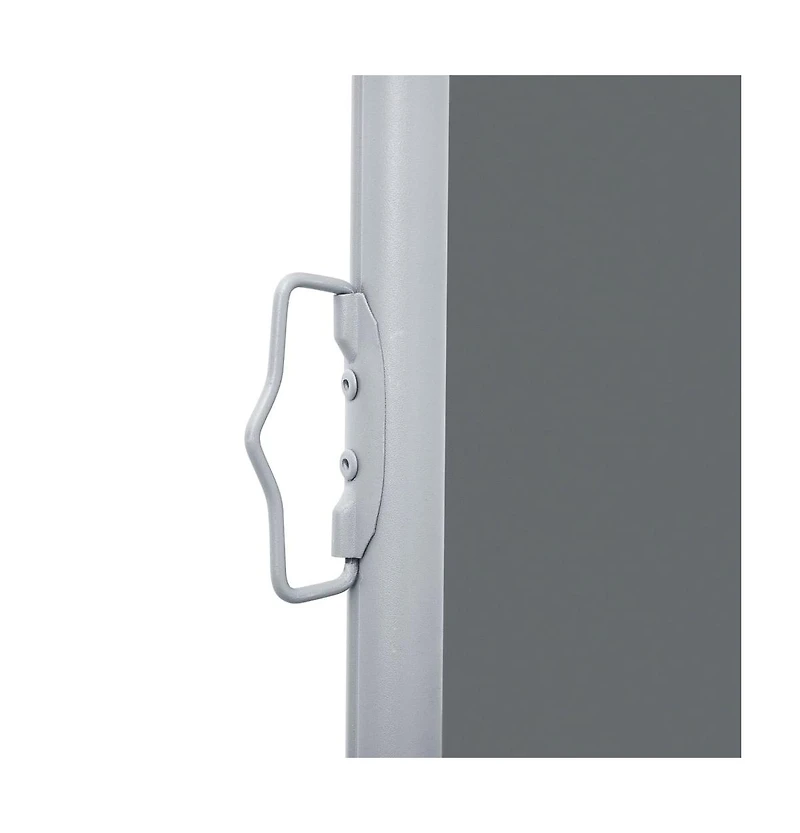 Retractable Side Awning Anthracite 55.1"x236.2"
