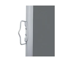 Retractable Side Awning Anthracite 55.1"x236.2"