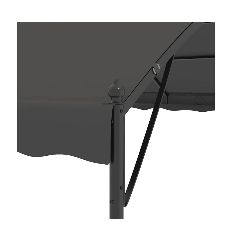 Sunshade Awning 118.1"x157.4" Anthracite