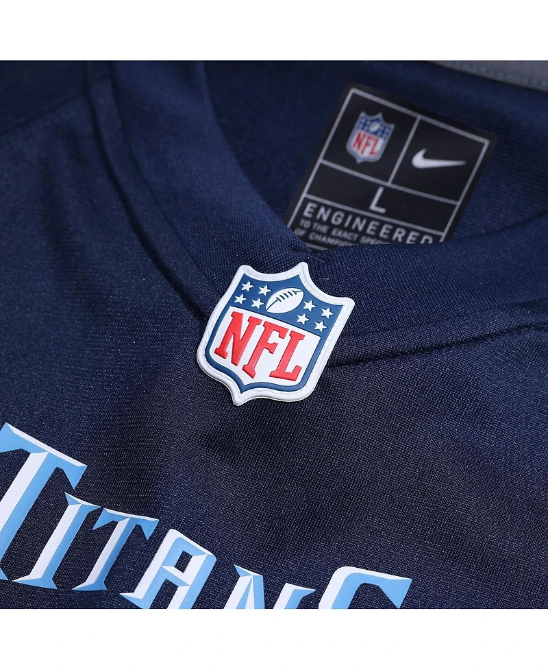 Nike Men's Jeffery Simmons Navy Tennessee Titans Game Jersey