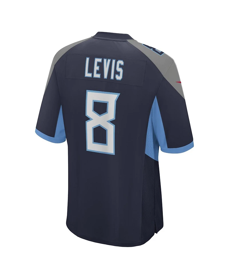 Nike Men's Will Levis Navy Tennessee Titans Game Jersey