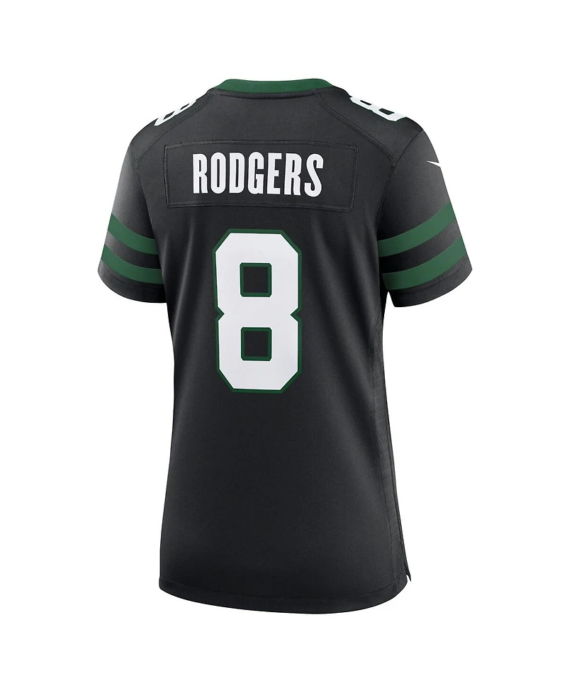 Nike Women's Aaron Rodgers Legacy Black New York Jets Alternate Game Jersey