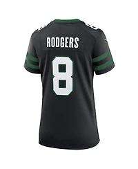 Nike Women's Aaron Rodgers Legacy Black New York Jets Alternate Game Jersey