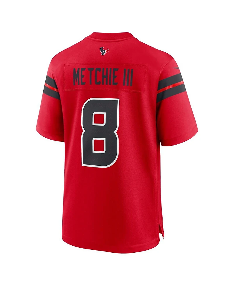 Nike Men's John Metchie Iii Red Houston Texans Alternate Game Jersey